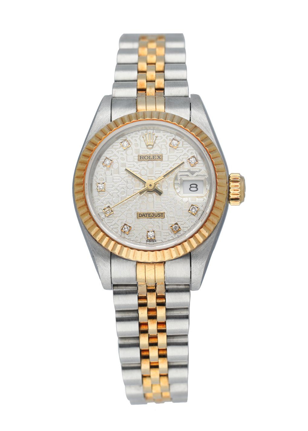 Rolex Datejust 69173 Jubilee dial diamonds Ladies Watch Box   Papers