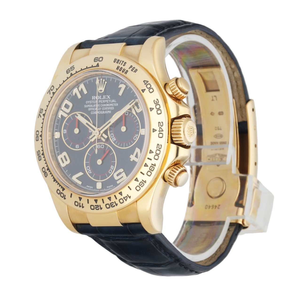 Rolex Daytona 116518 18K Yellow Gold Men s Watch Box   Papers