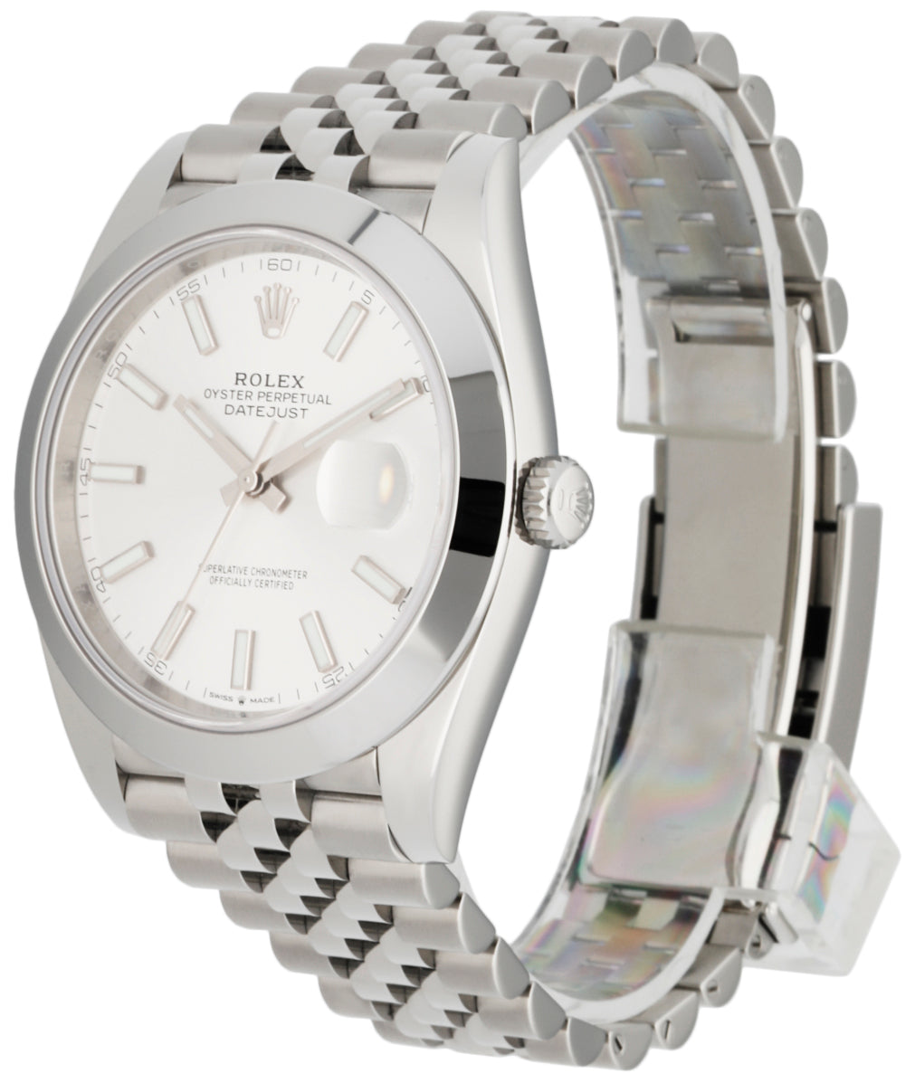 Rolex Datejust 41 126300 Mens Watch Box   Papers