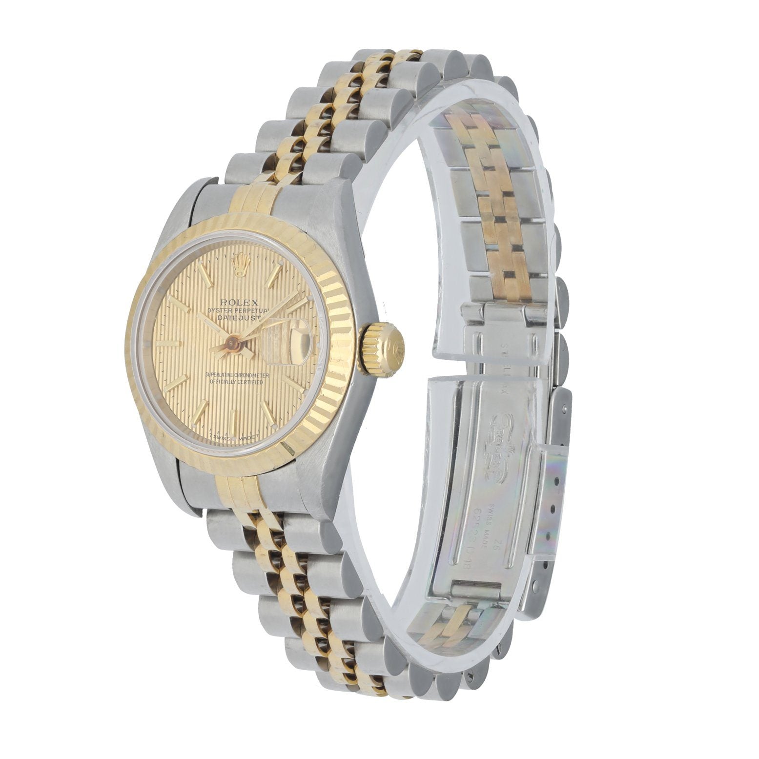 Rolex Datejust 69173 Tapestry Dial Ladies Watch