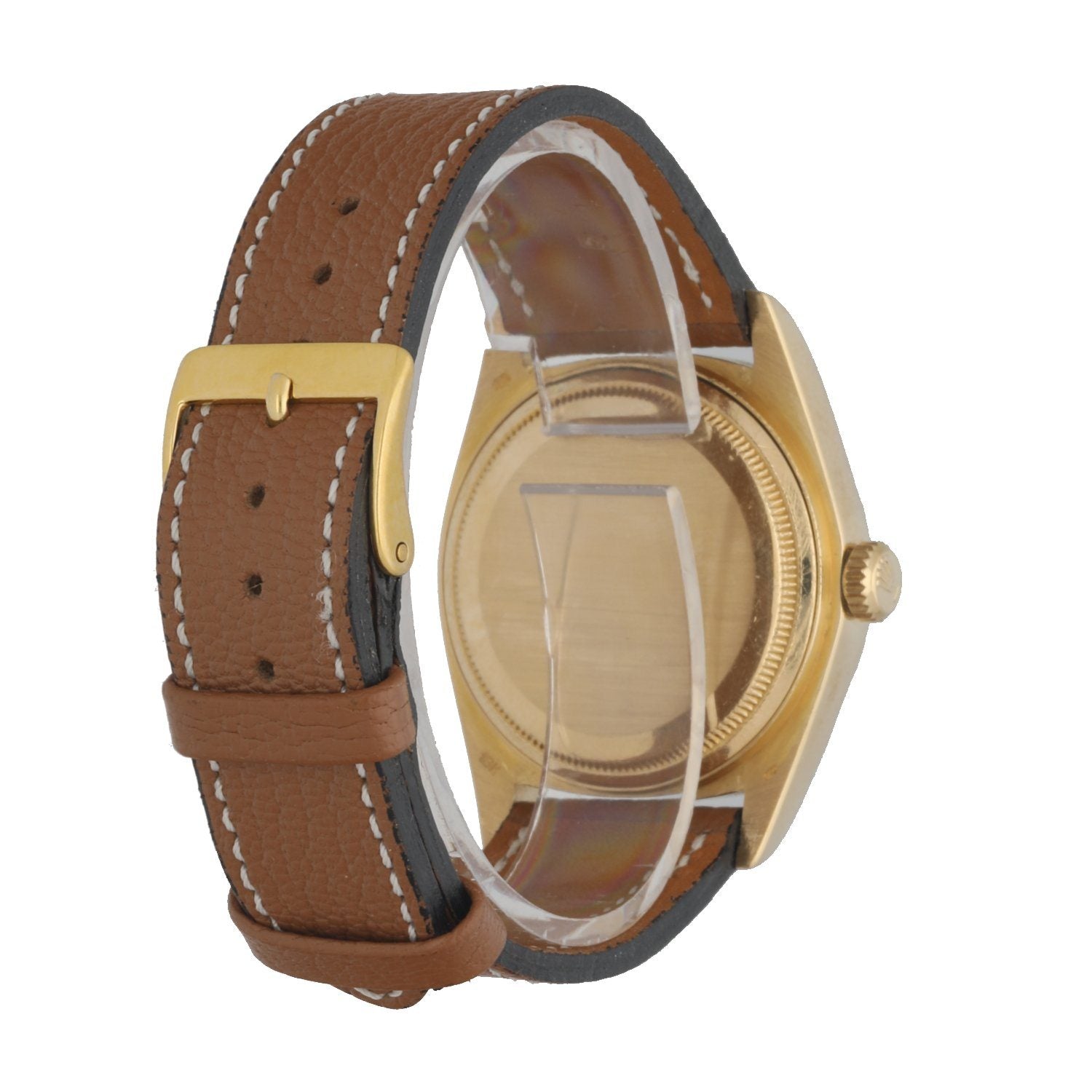 Rolex Day Date 18038 Leather Strap Men s Watch