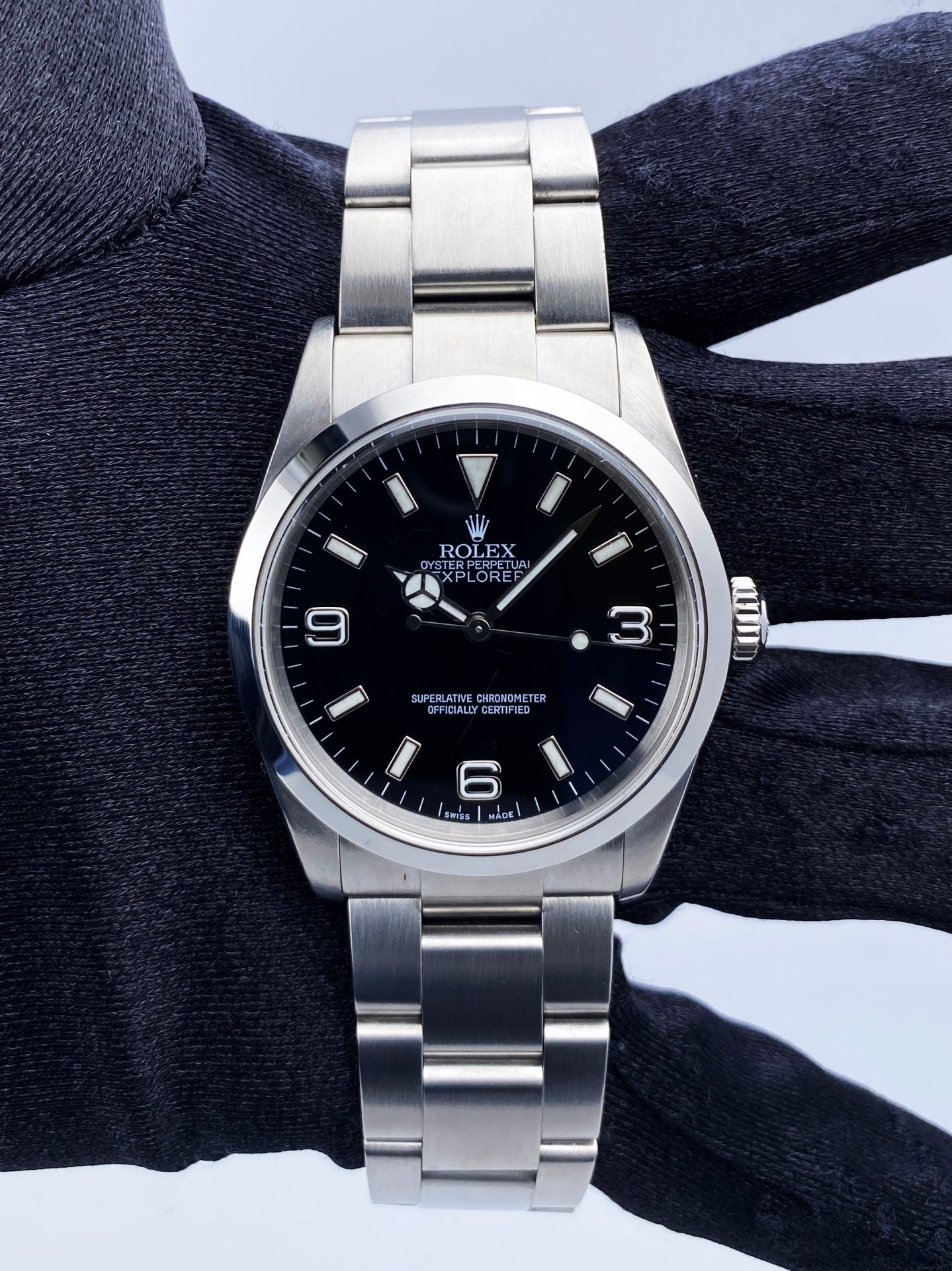 Rolex Explorer 114270 Stainless Steel Mens Watch