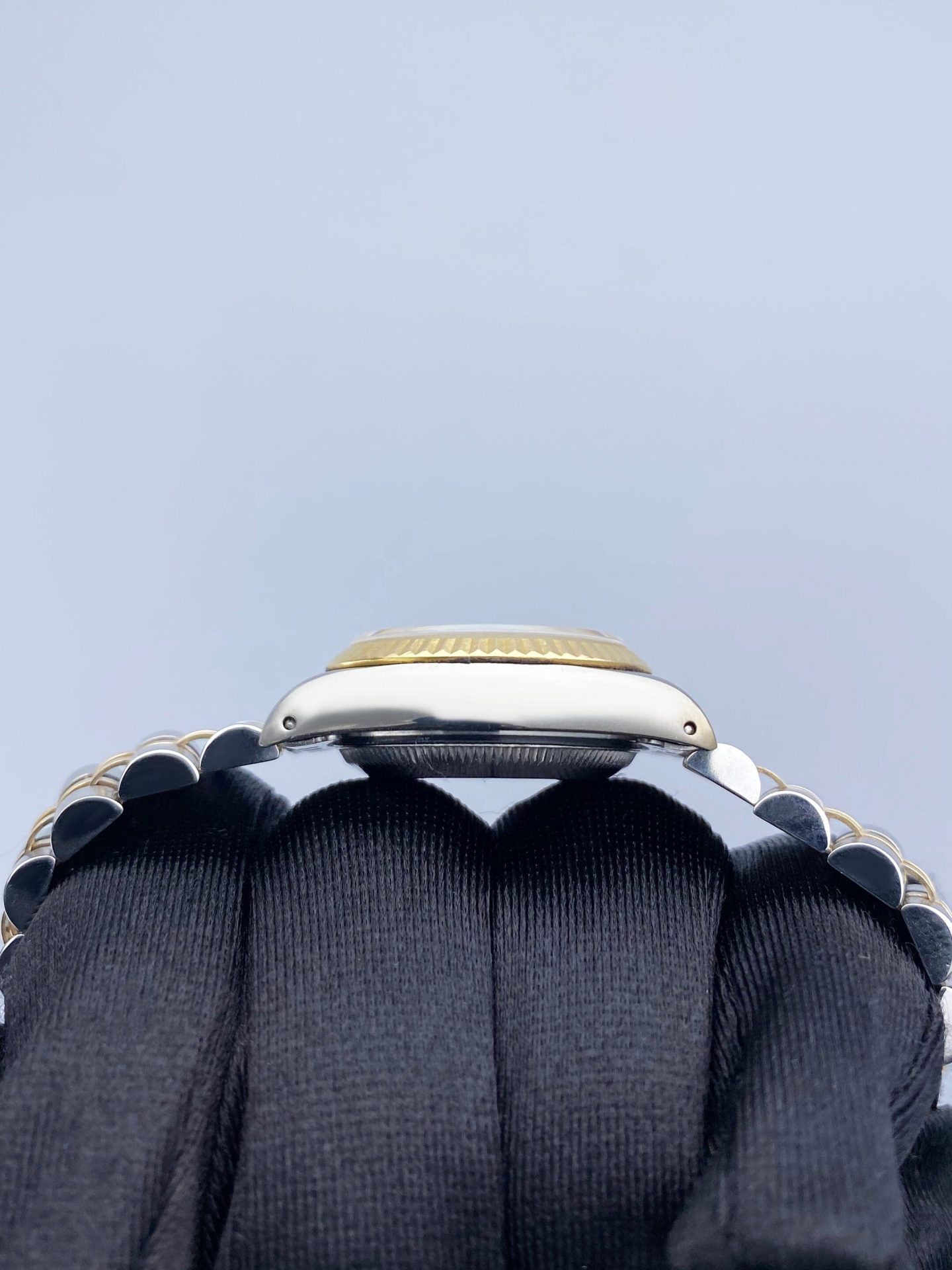 Rolex Datejust 69173 Diamond Champagne Dial Ladies Watch Box Papers