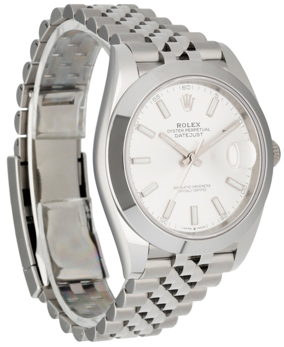Rolex Datejust 41 126300 Mens Watch Box   Papers