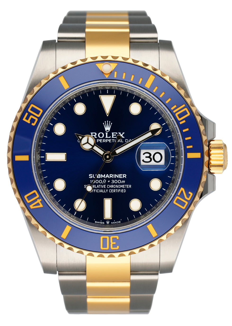 Rolex Submariner 126613LB Blue Dial Mens Watch Box