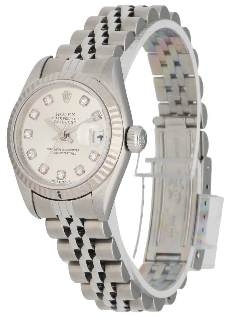 Rolex Datejust 79174 Diamond Dial Ladies Watch Box   Paper