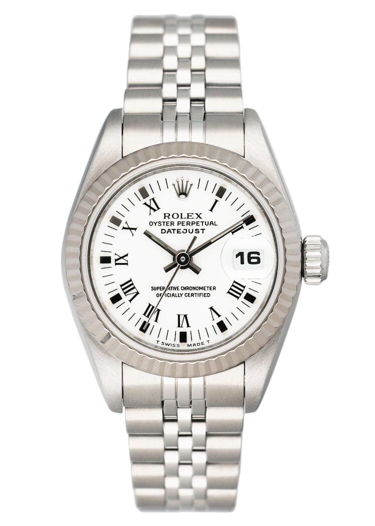 Rolex Datejust 69174 White Dial Ladies Watch
