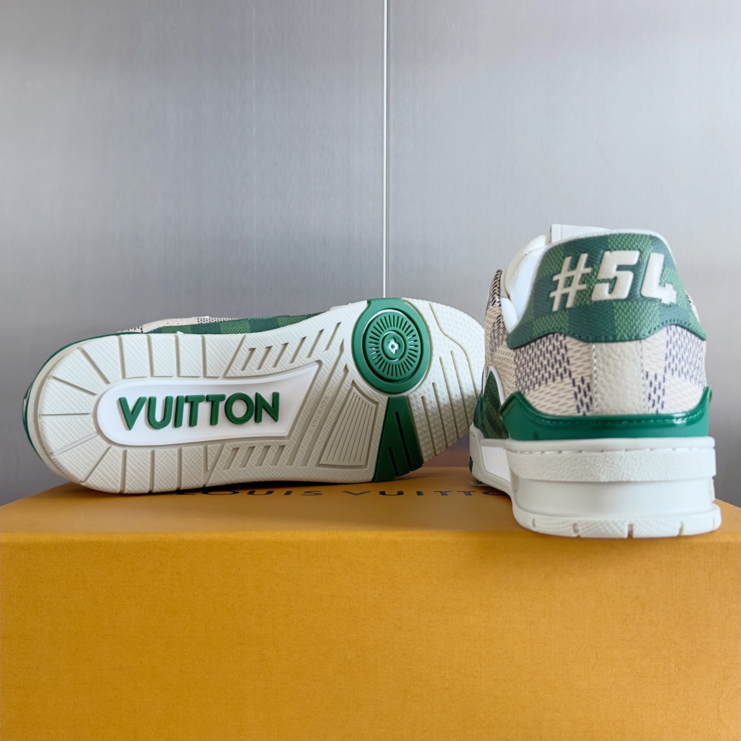 Louis trainer checkered sneaker