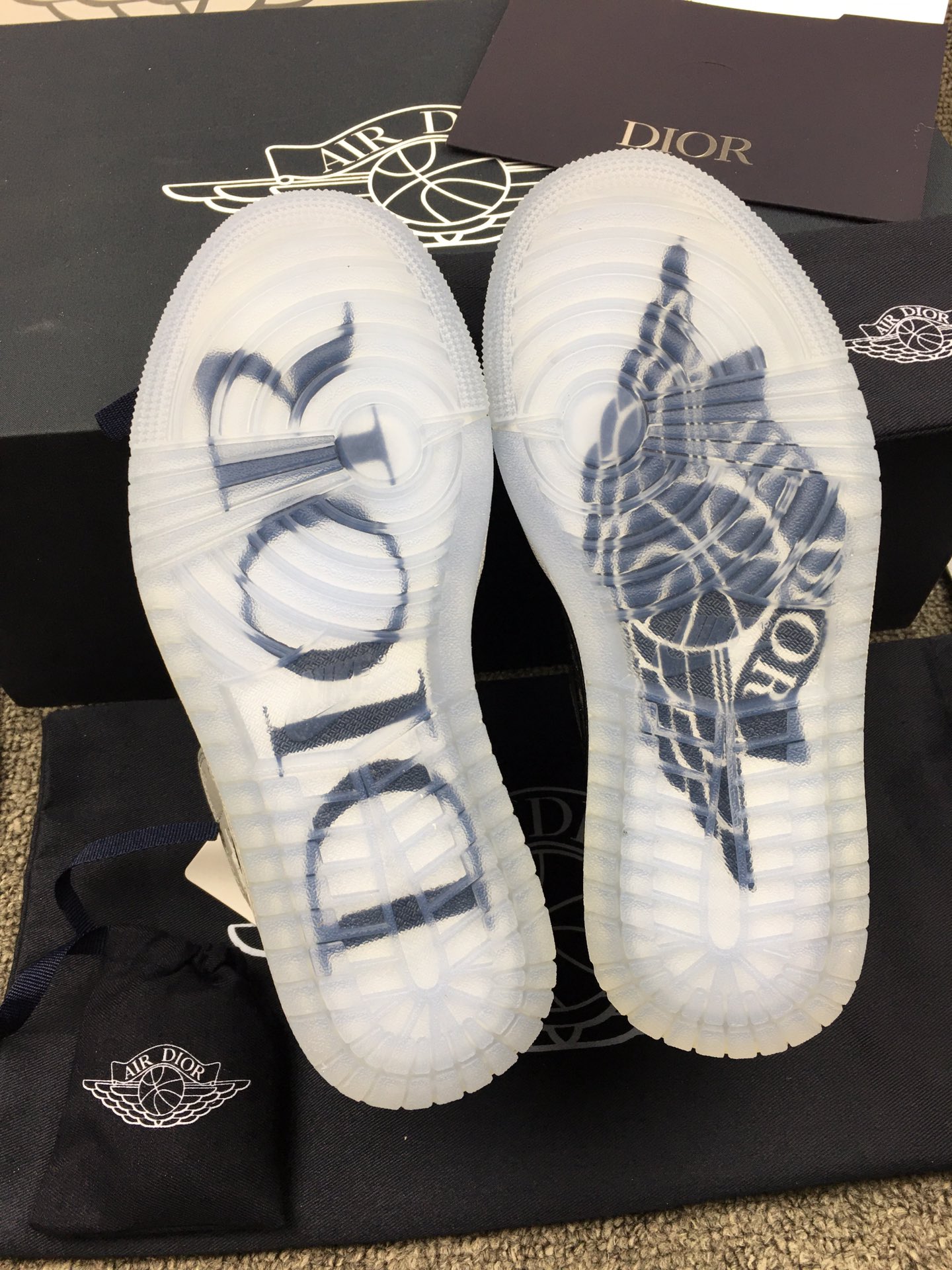 dior jordan sneaker high