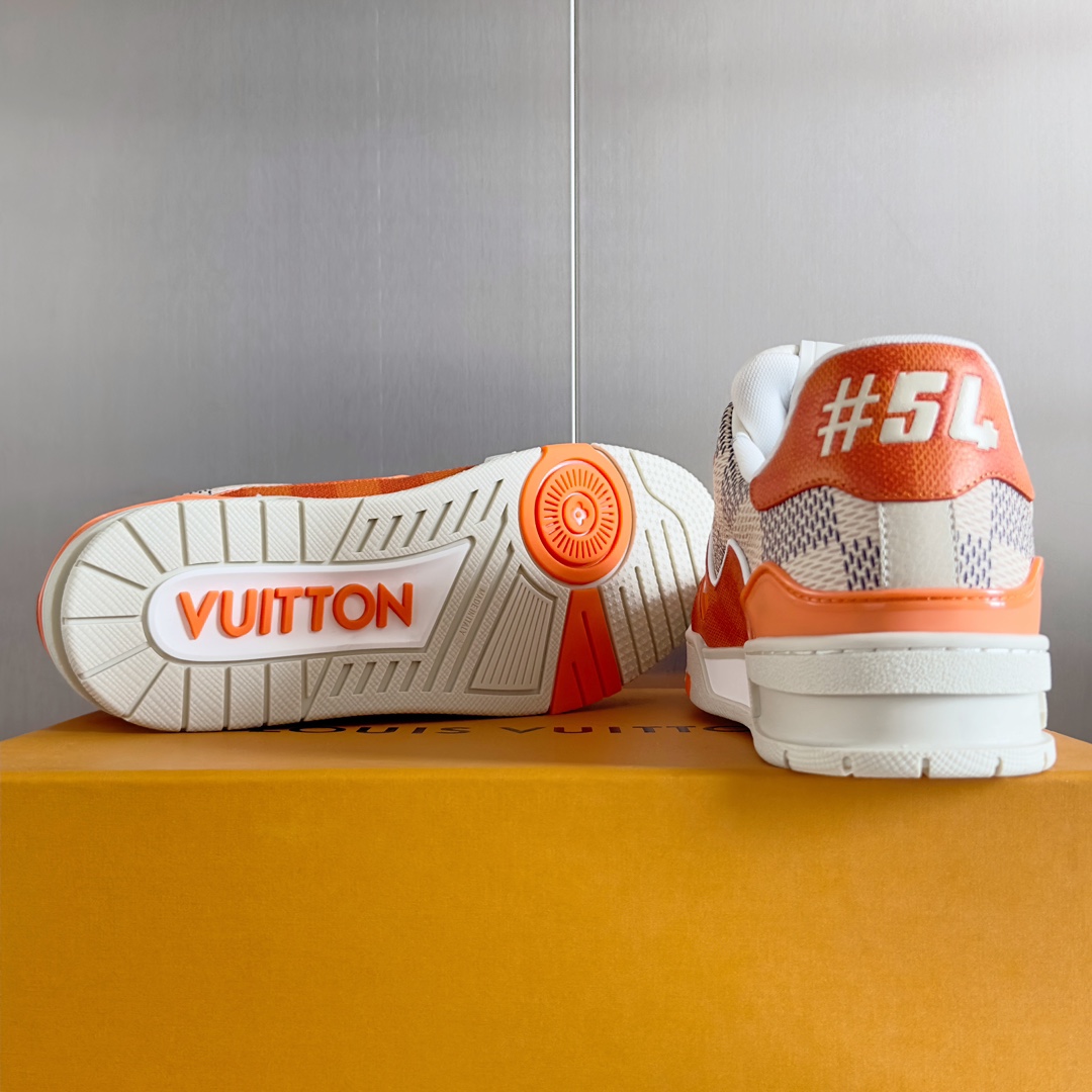 Louis trainer checkered sneaker
