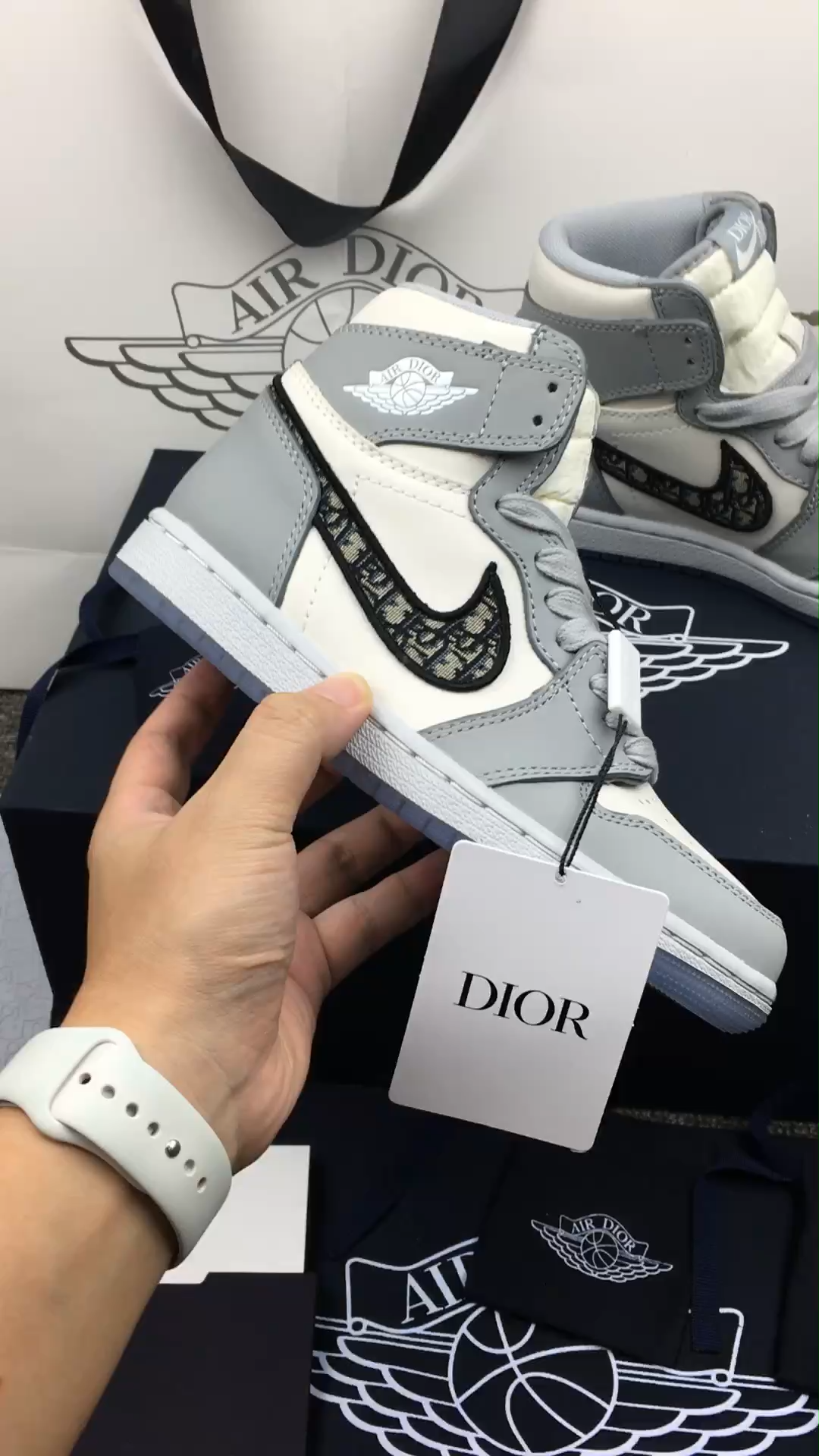 dior jordan sneaker high
