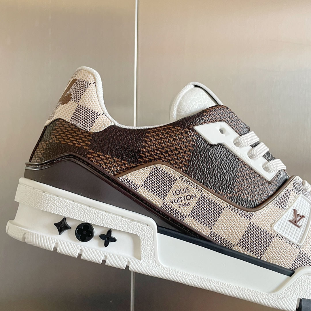 Louis trainer checkered sneaker
