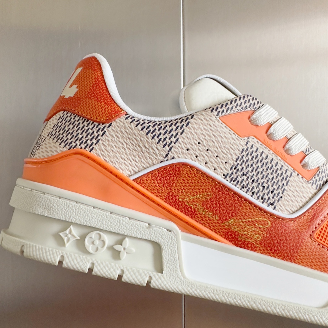 Louis trainer checkered sneaker