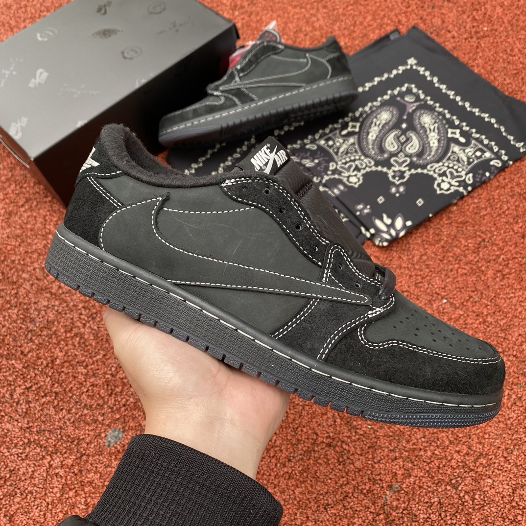 Jordan 1 Retro Low OG SP Travis Scott Black Phantom DM7866-001