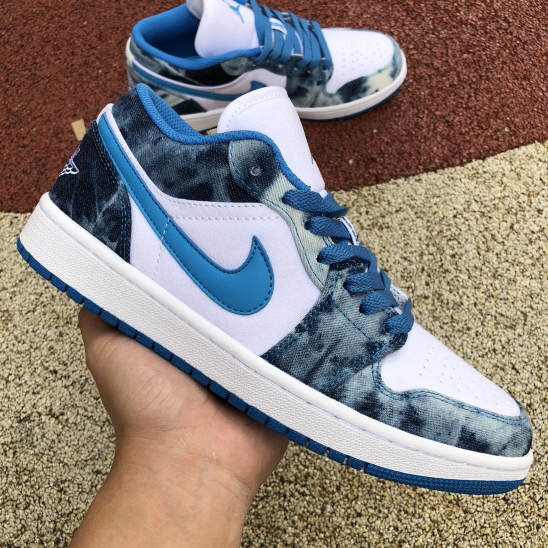 Jordan 1 Low Washed Denim DM8947-100