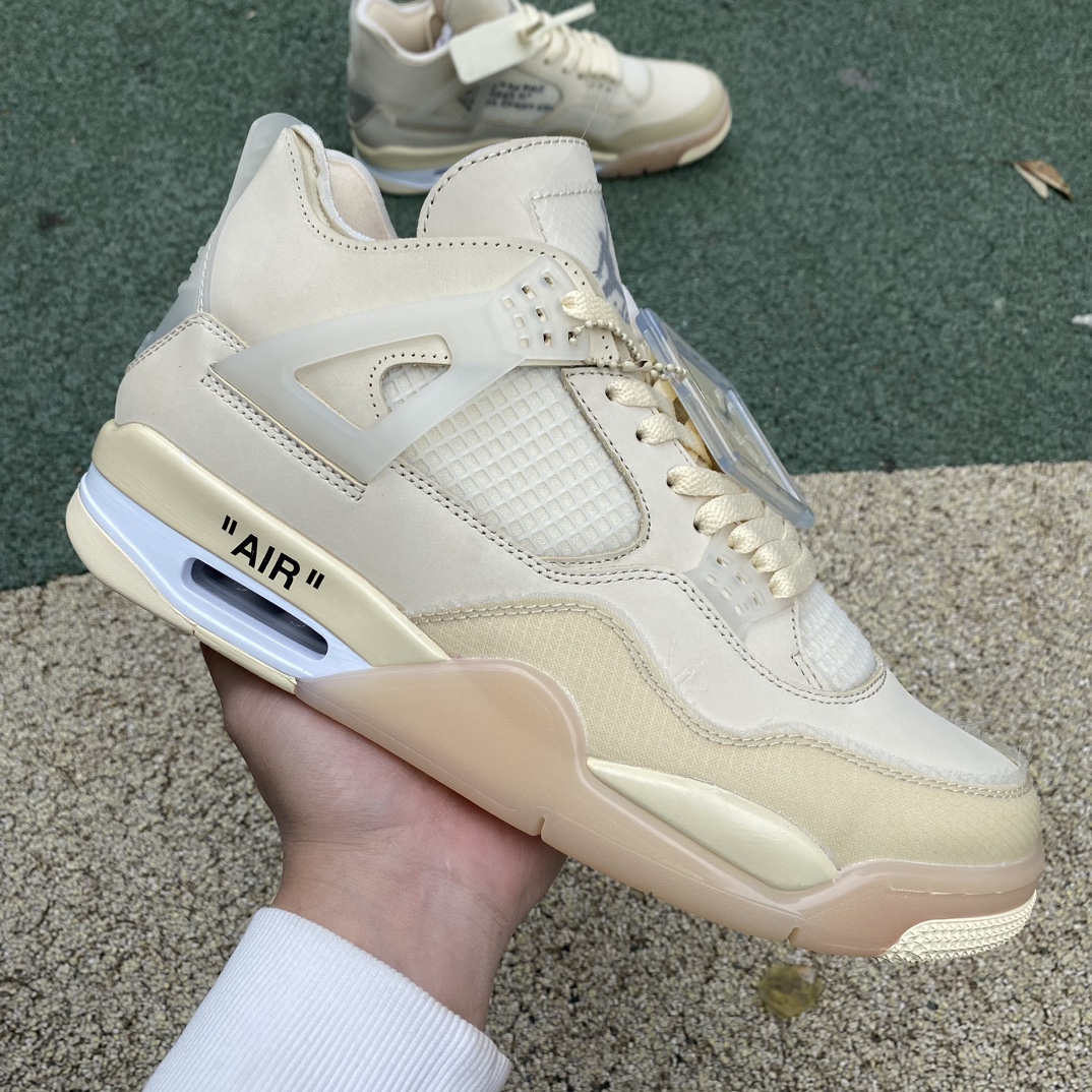 Jordan 4 Retro Off-White Sail CV9388-100