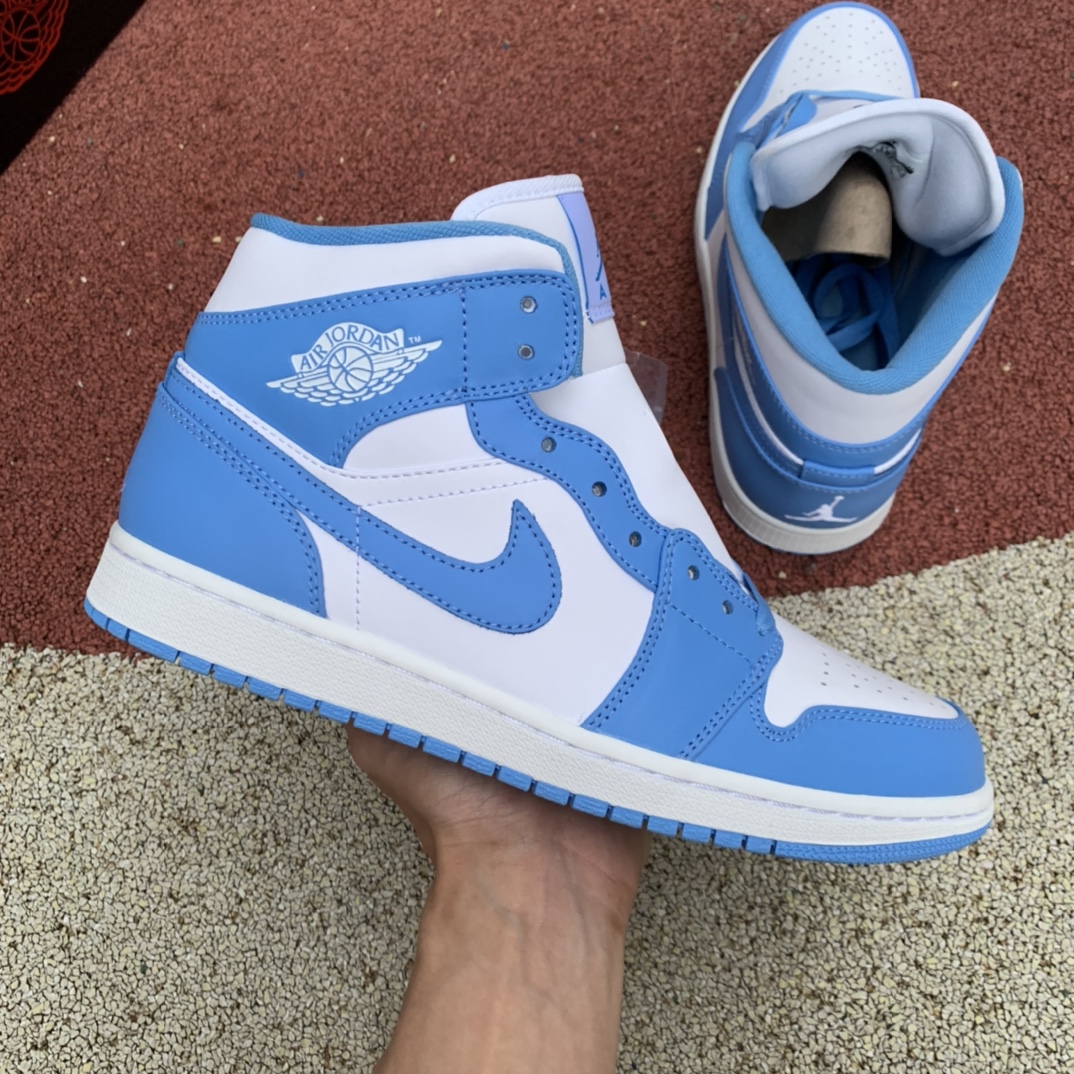 Jordan 1 Retro Mid UNC 554724-106
