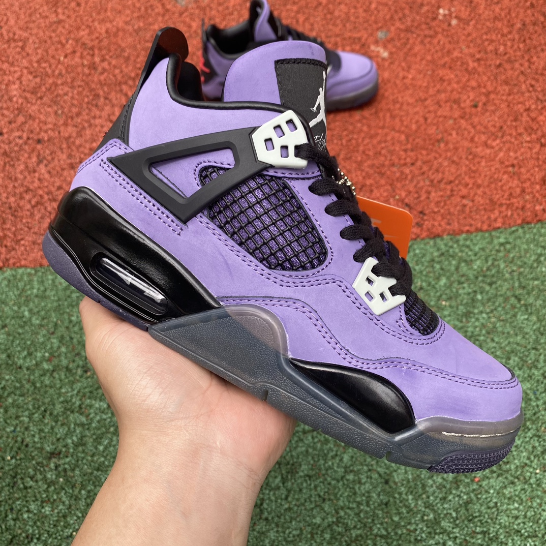 Jordan 4 Retro Travis Scott Purple