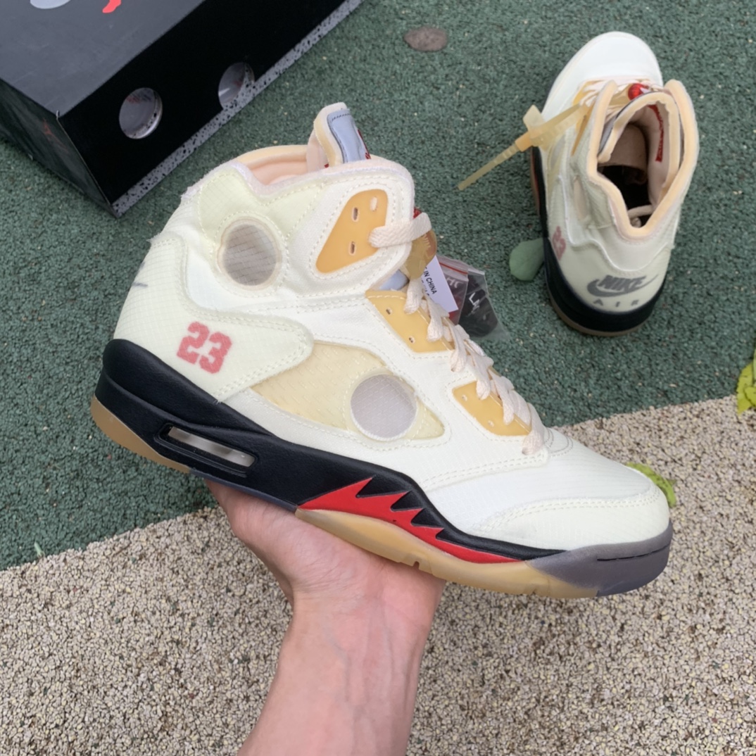 Jordan 5 Retro Off-White Sail DH8565-100