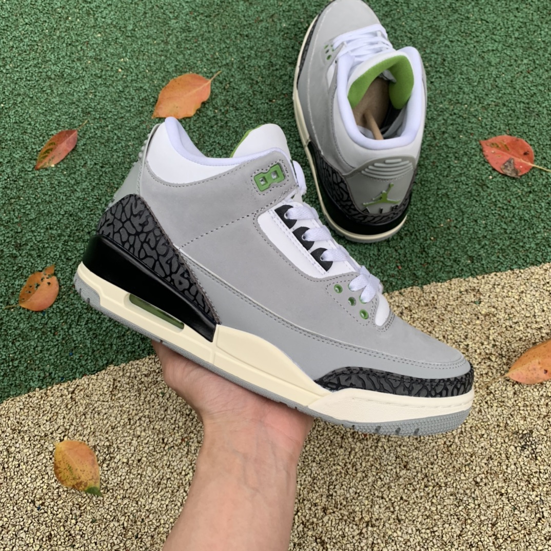 Jordan 3 Retro Chlorophyll 136064-006