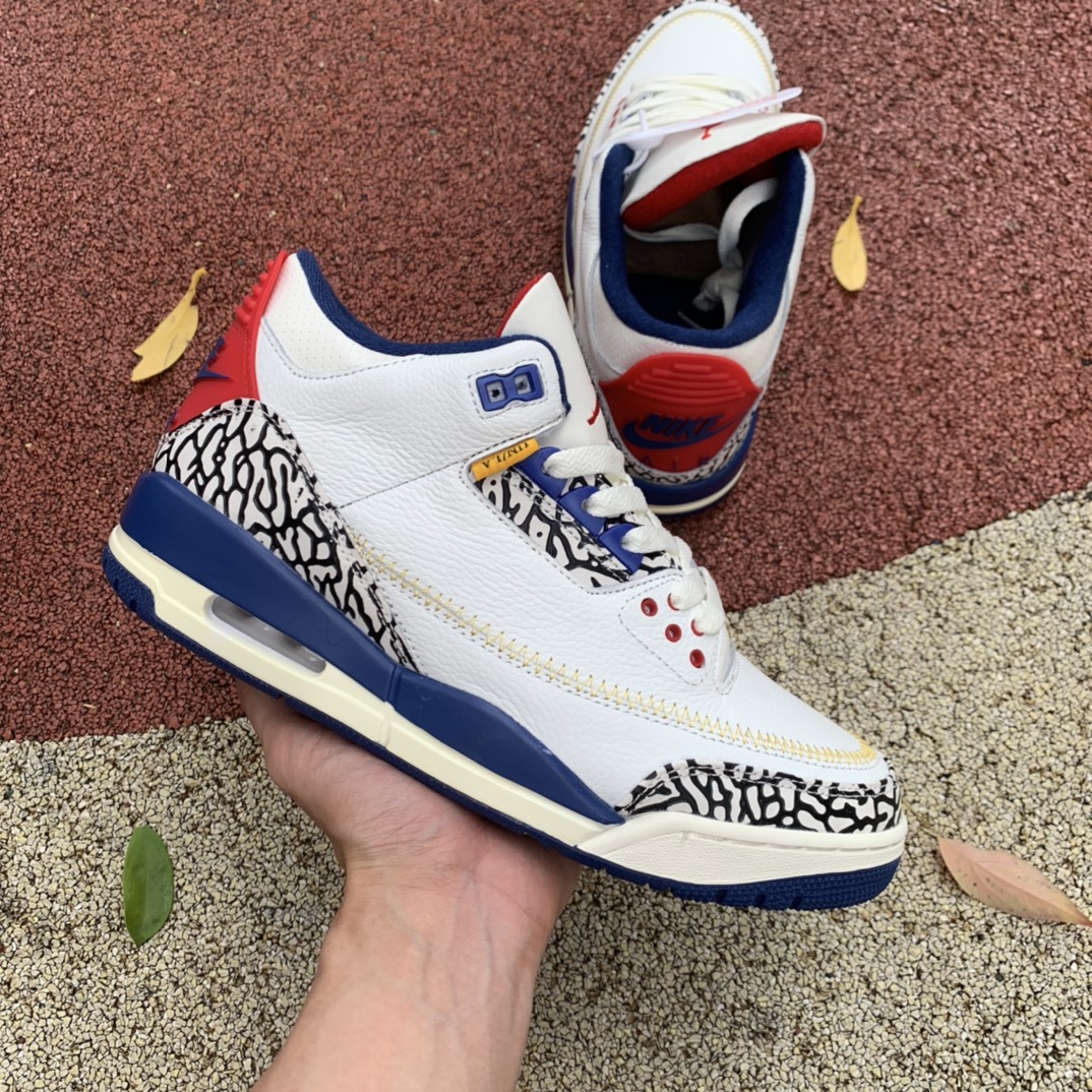 Jordan 3 Retro X Union Los Angeles Blue
