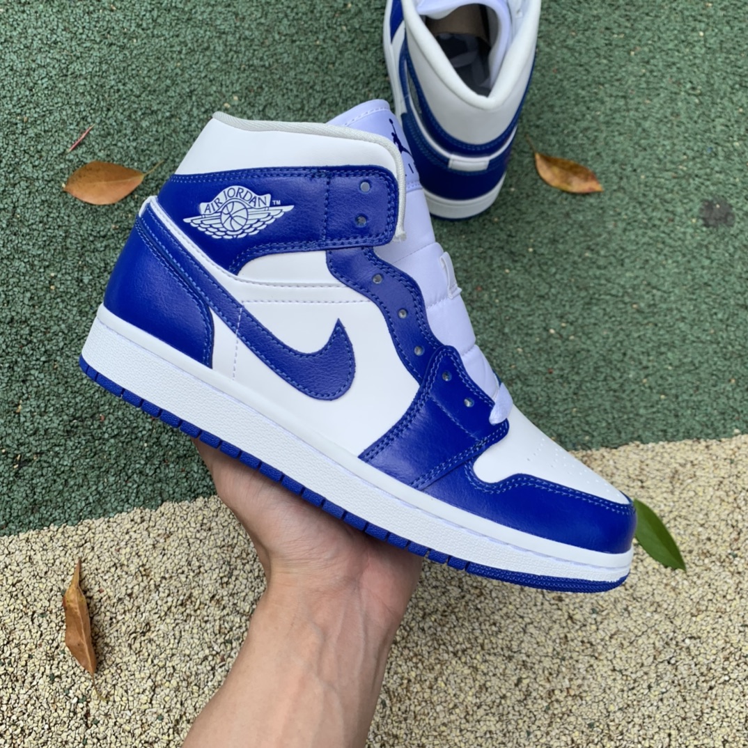 Jordan 1 Mid Kentucky Blue BQ6472-104