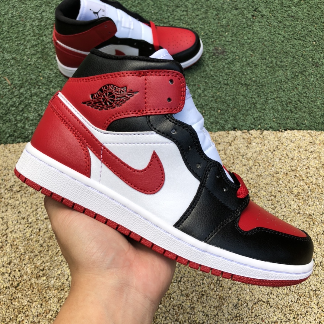 Jordan 1 Mid Alternate Bred Toe BQ6472-079