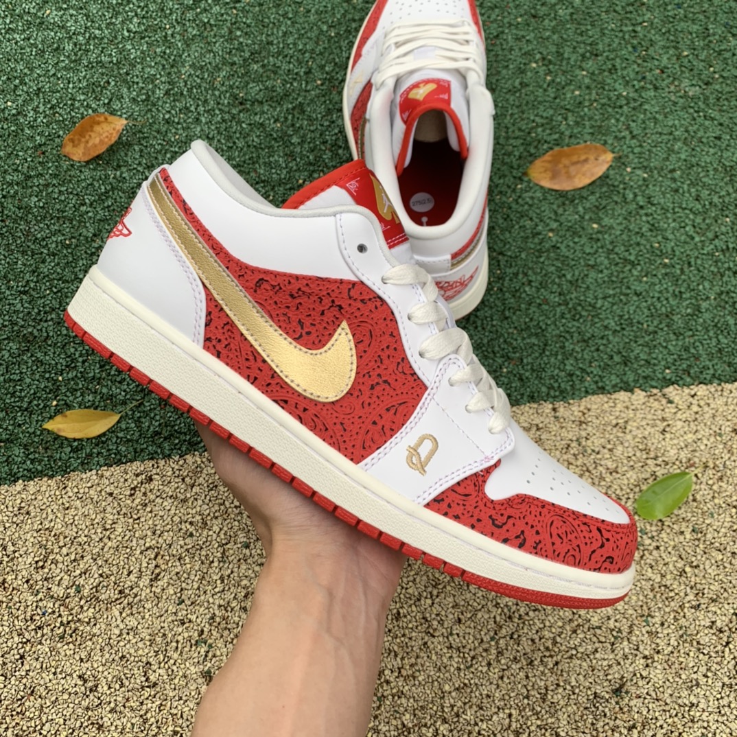 Jordan 1 Low Spades DJ5185-100