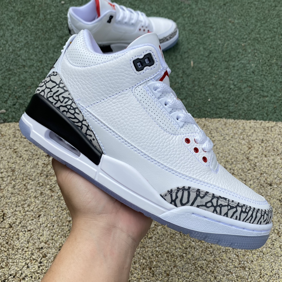 Jordan 3 Retro Free Throw Line White Cement 923096-101