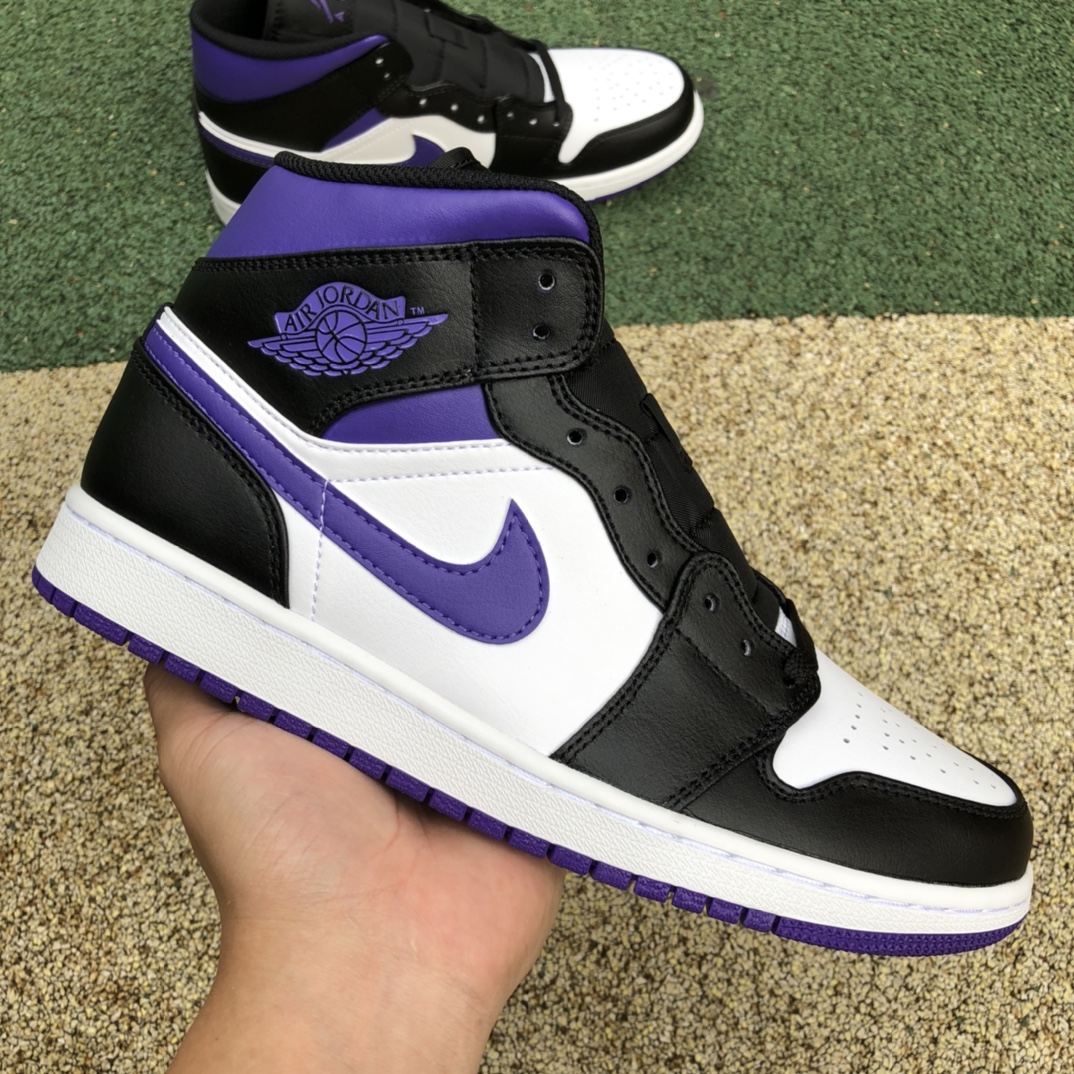 Jordan 1 Mid Dark Iris 554724-095