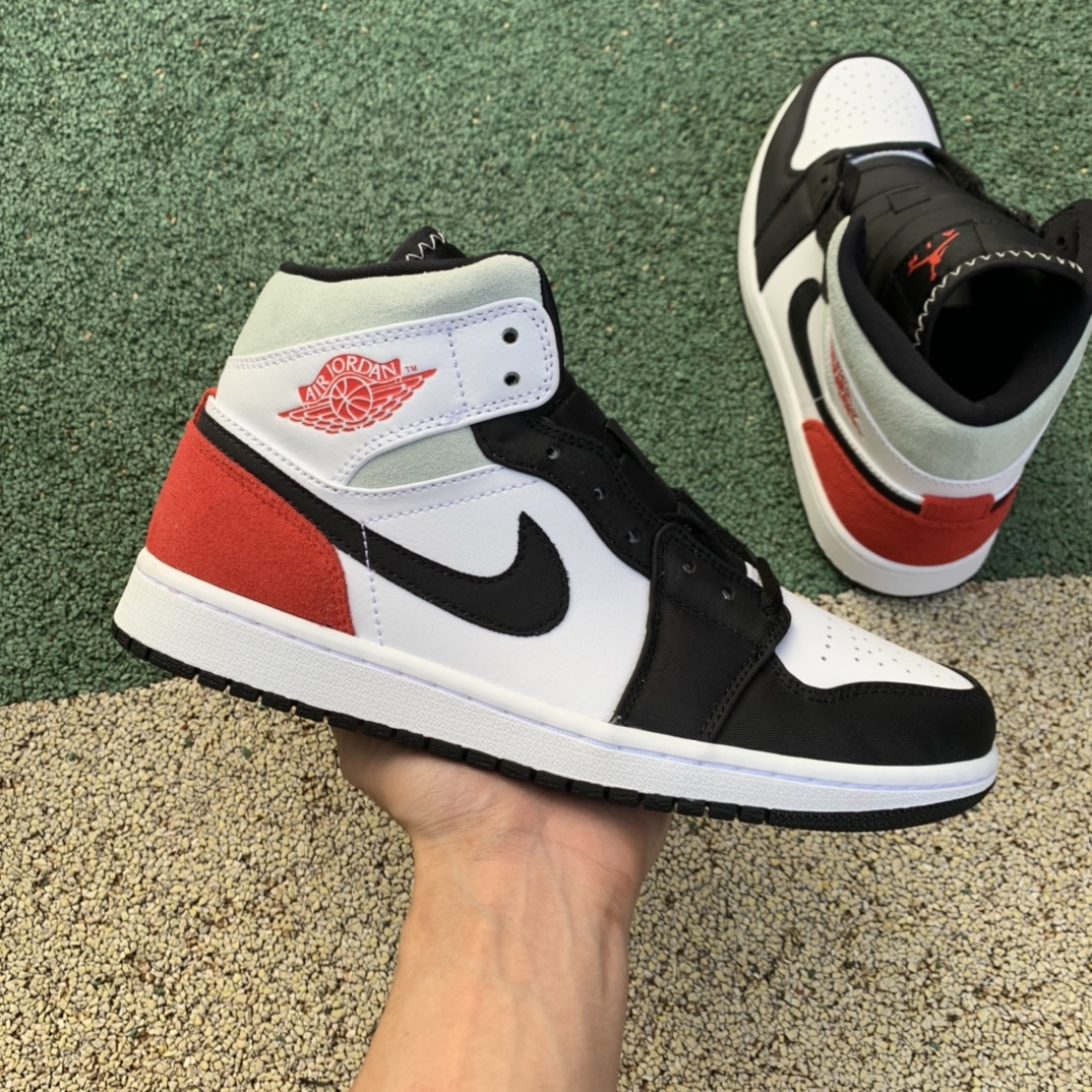 Jordan 1 Mid SE Union Black Toe 852542-100
