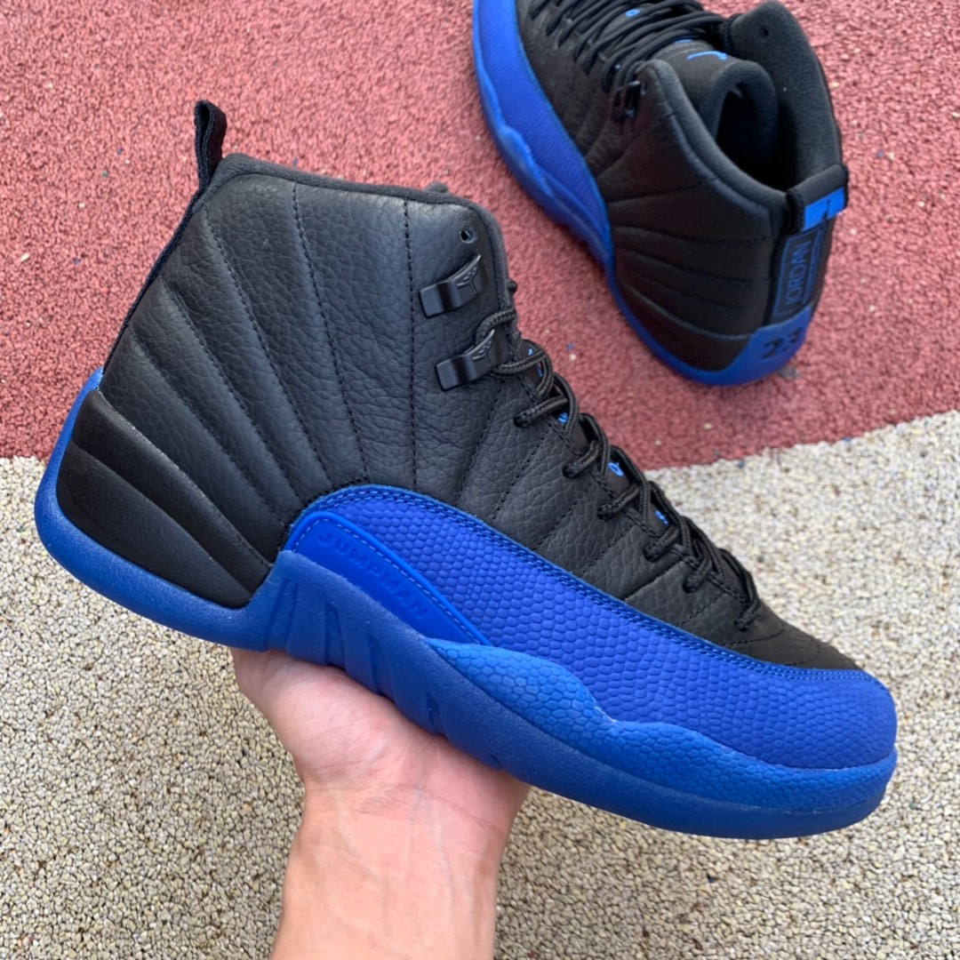 Jordan 12 Retro Black Game Royal 130690-014