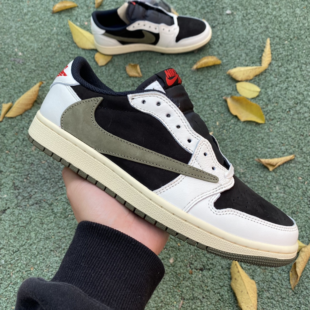 Jordan 1 Retro Low OG SP Travis Scott Olive DZ4137-106