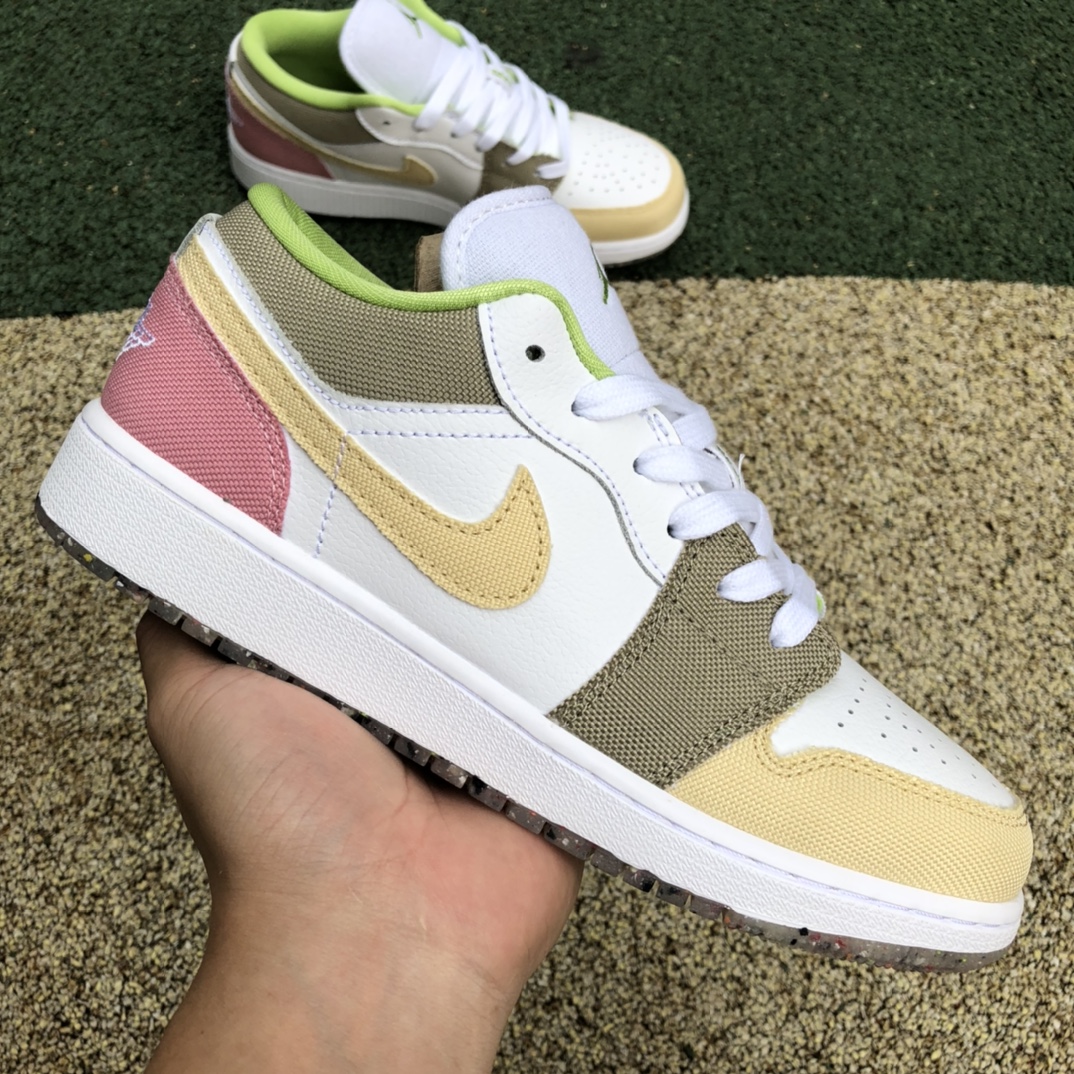 Jordan 1 Low Pastel Grind Vivid Green DJ0341-100