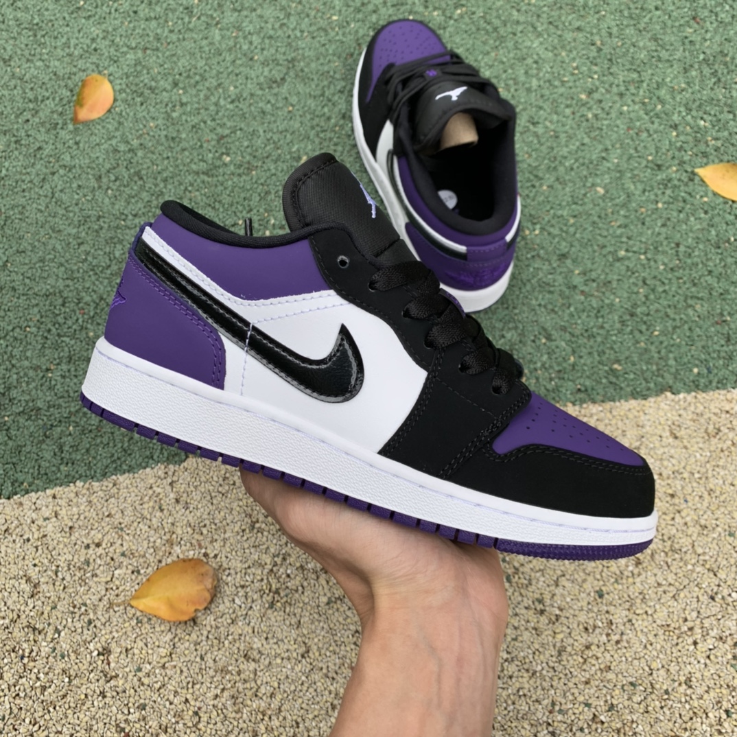 Jordan 1 Low Court Purple 553558-125