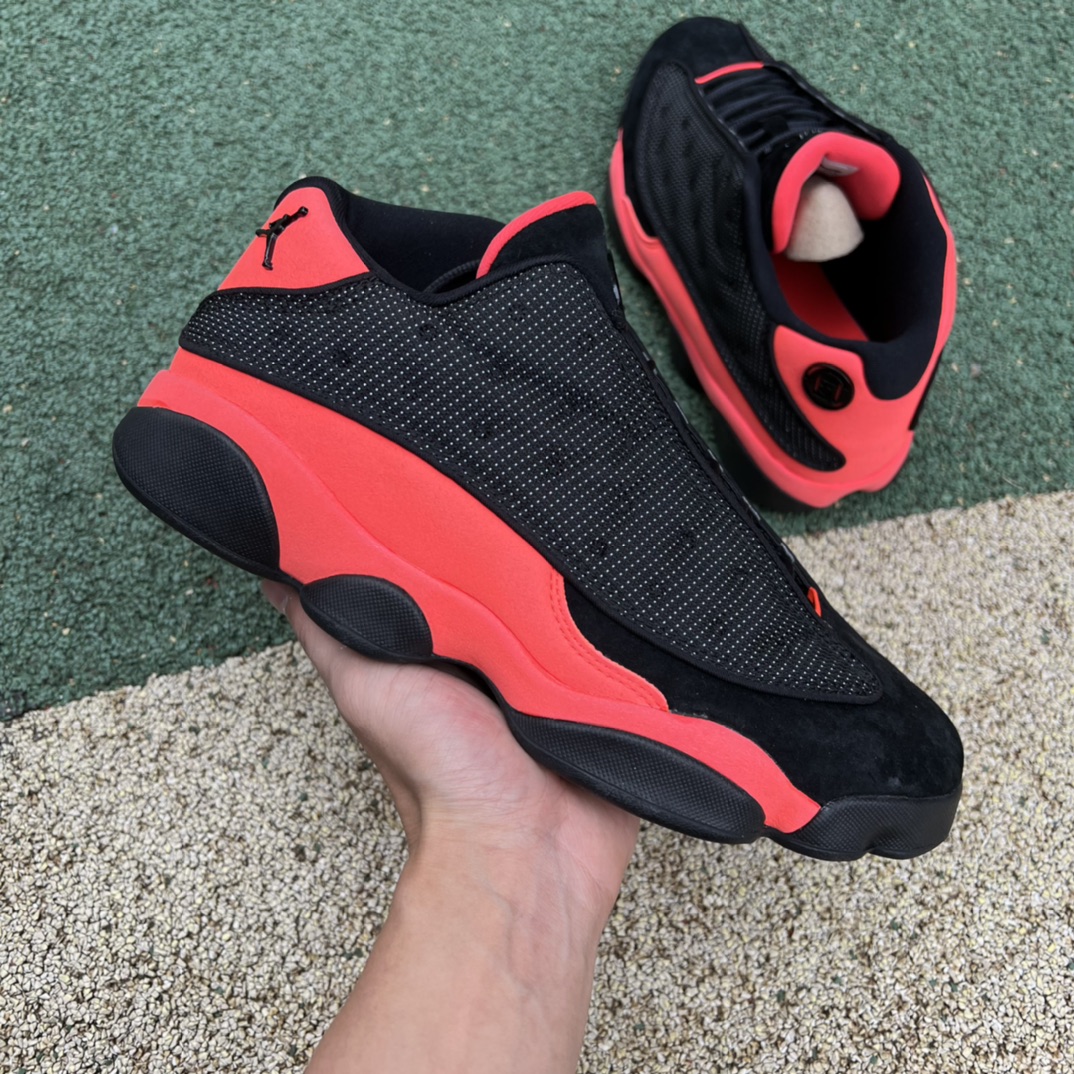 Jordan 13 Retro Low CLOT Black Red AT3102-006