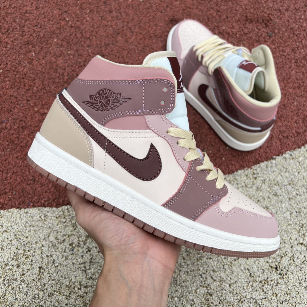 Jordan 1 Mid SE Dark Pony Smoky Mauve DO7440-821