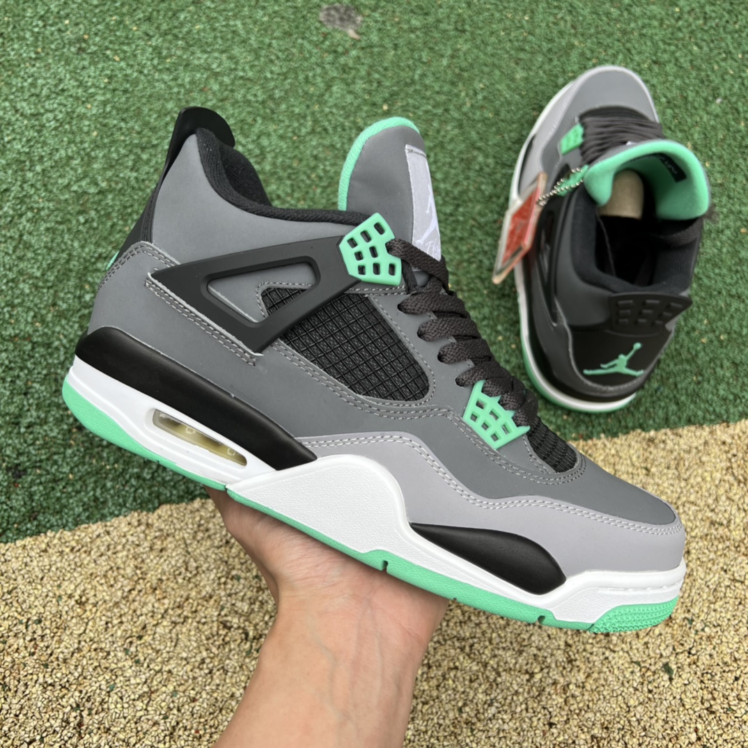 Jordan 4 Retro Green Glow 308497-033