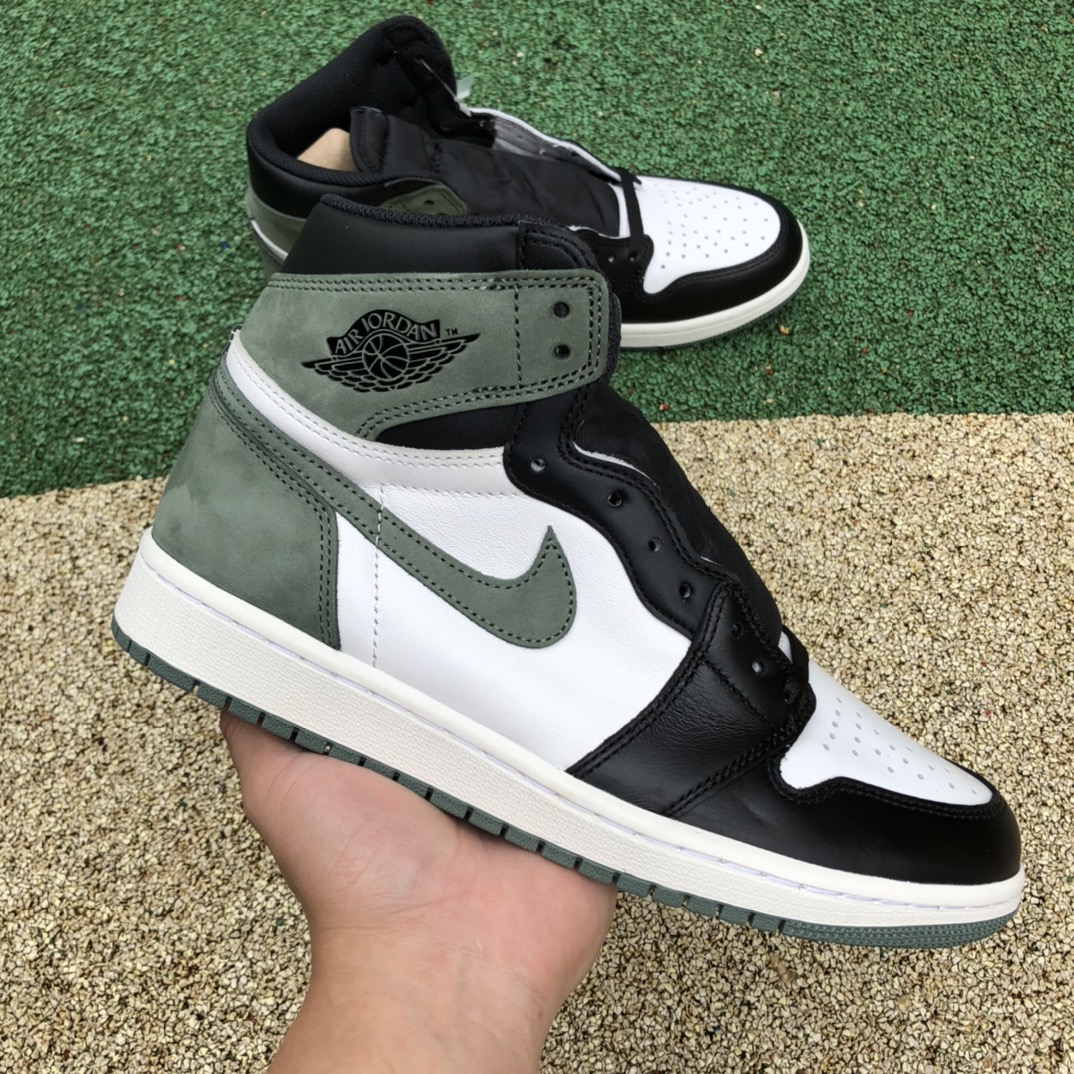 Jordan 1 Retro High Clay Green 555088-135