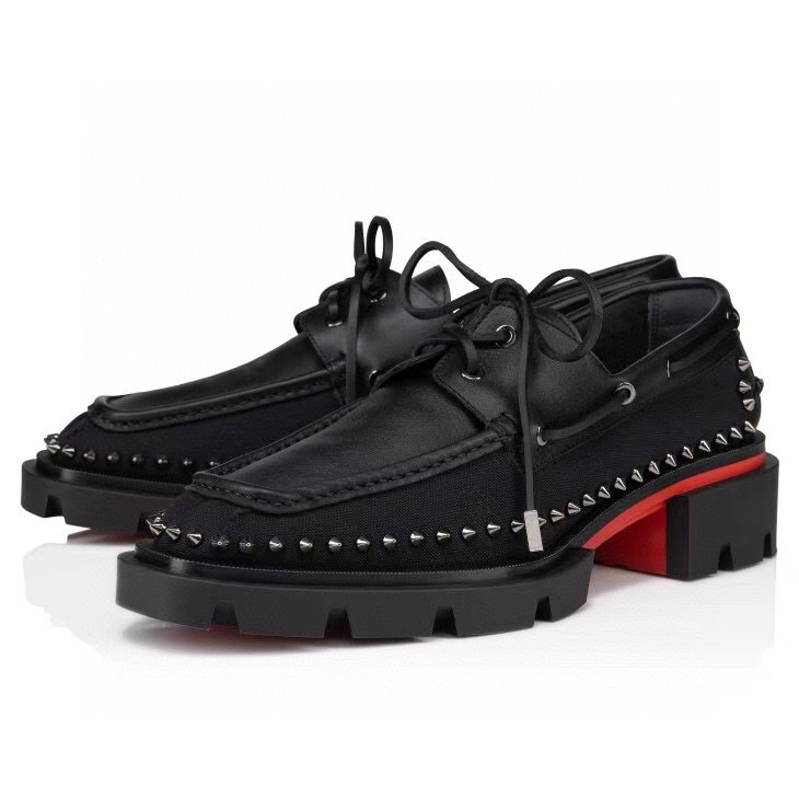 Men Christian Louboutin Our Steckel Leather Derby
