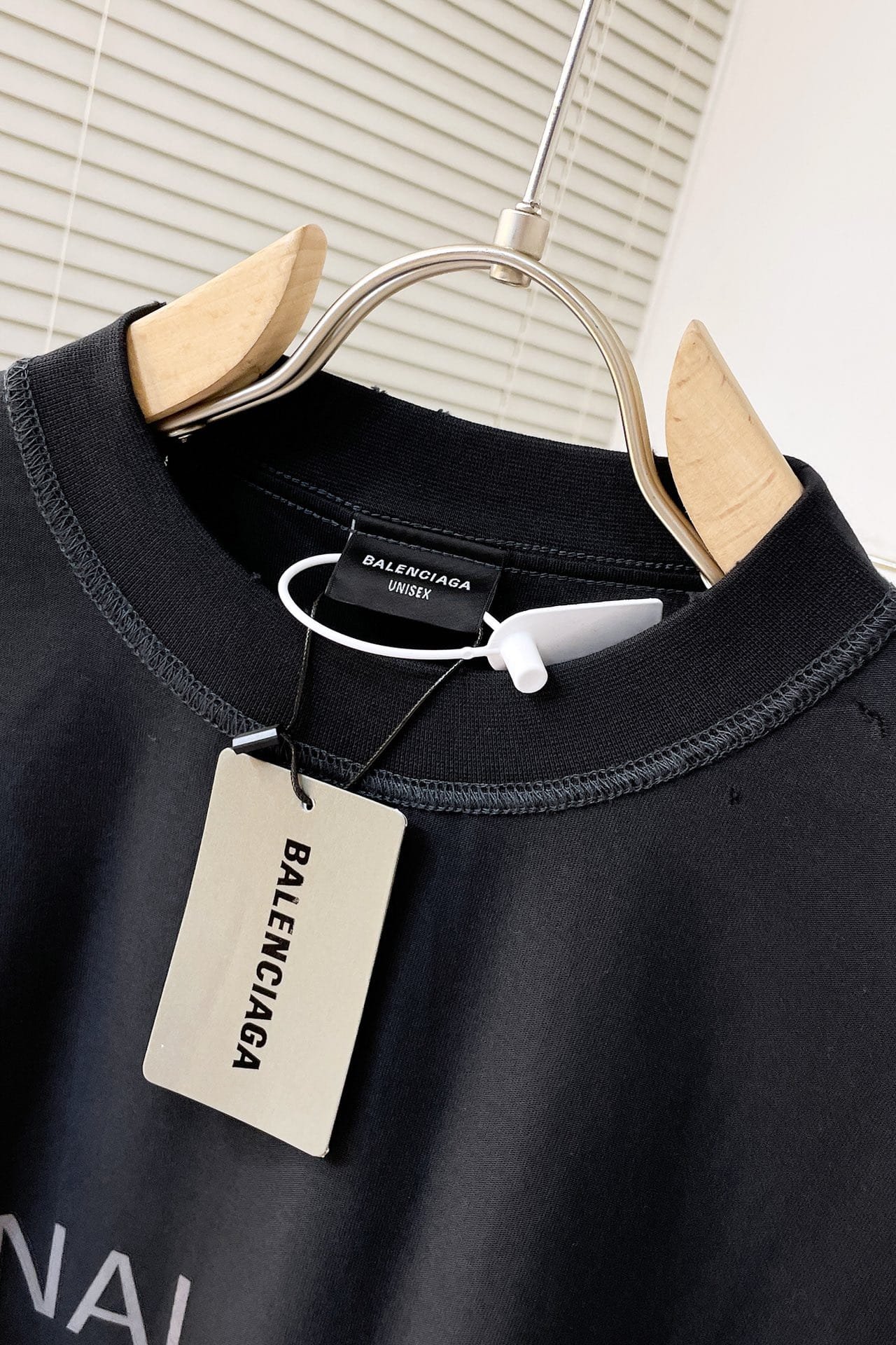 Balenciaga Internal Use Only Inside-Out T-Shirt Oversized