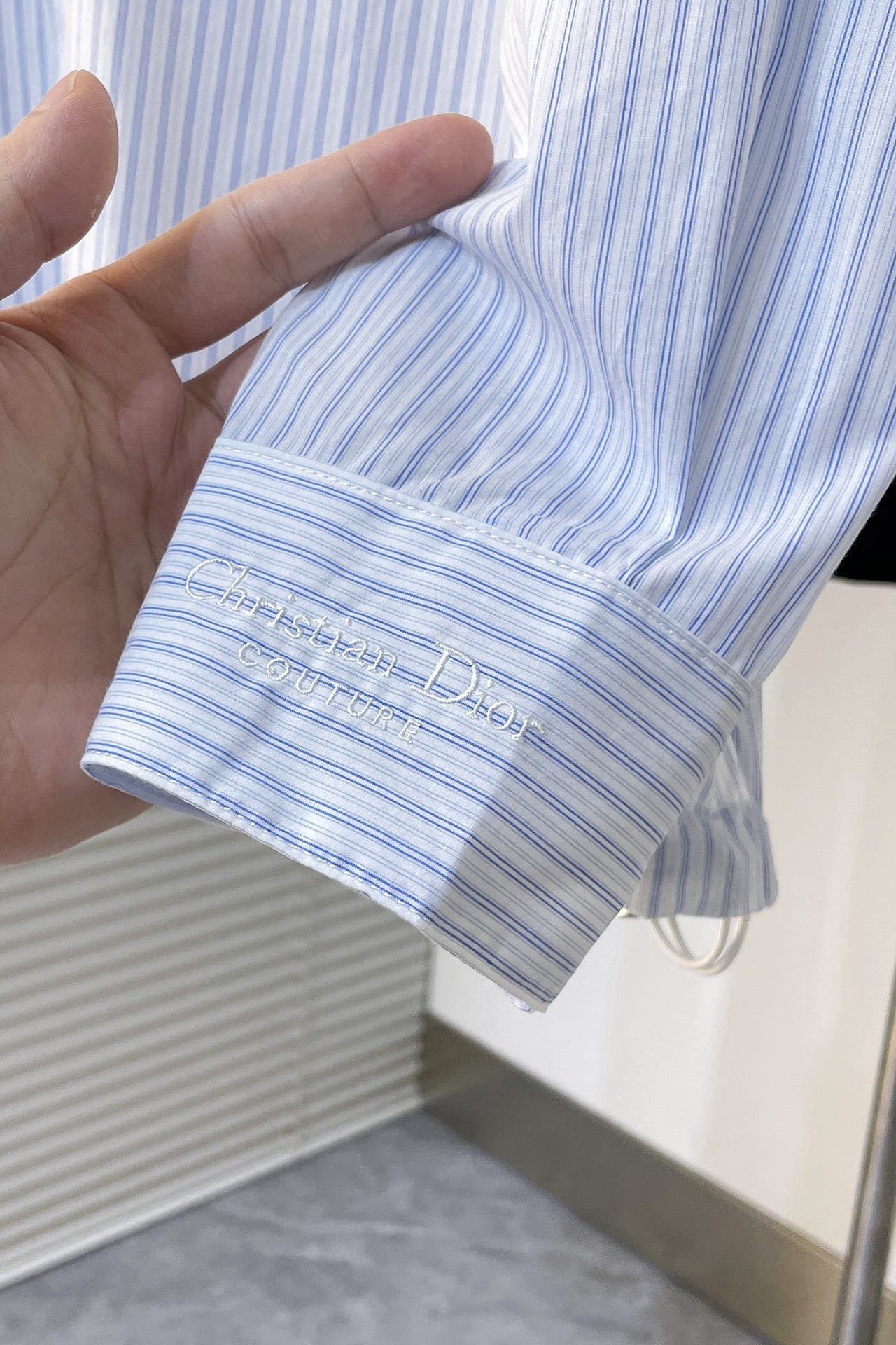 Christian Dior Couture Embroidered Shirt