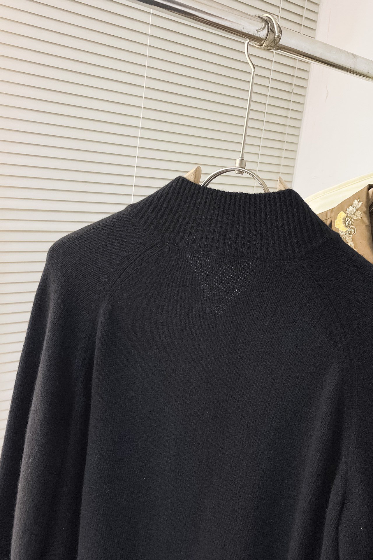 B Shield Wool Blend Bomber Jacket