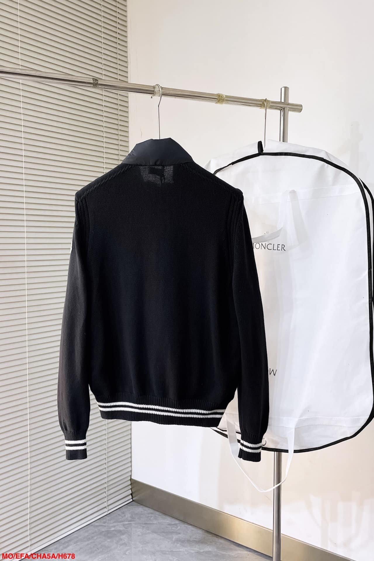 Padded Cotton Cardigan