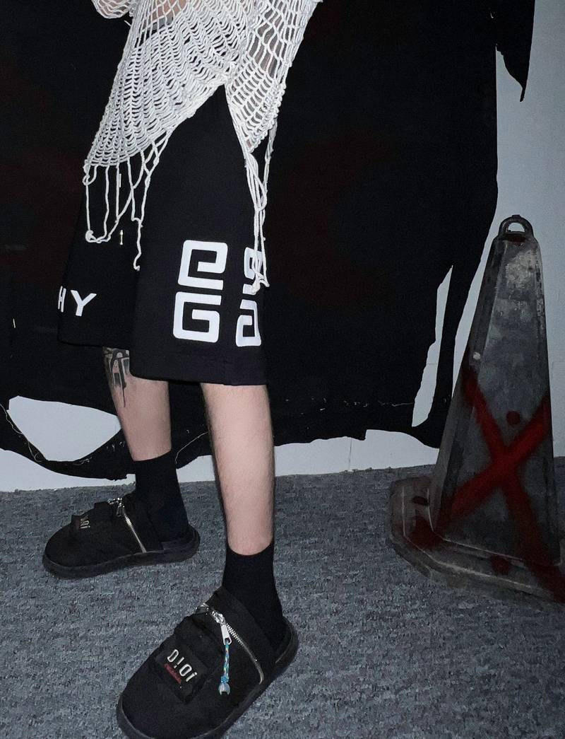 Givenchy 4G bermuda shorts in fleece