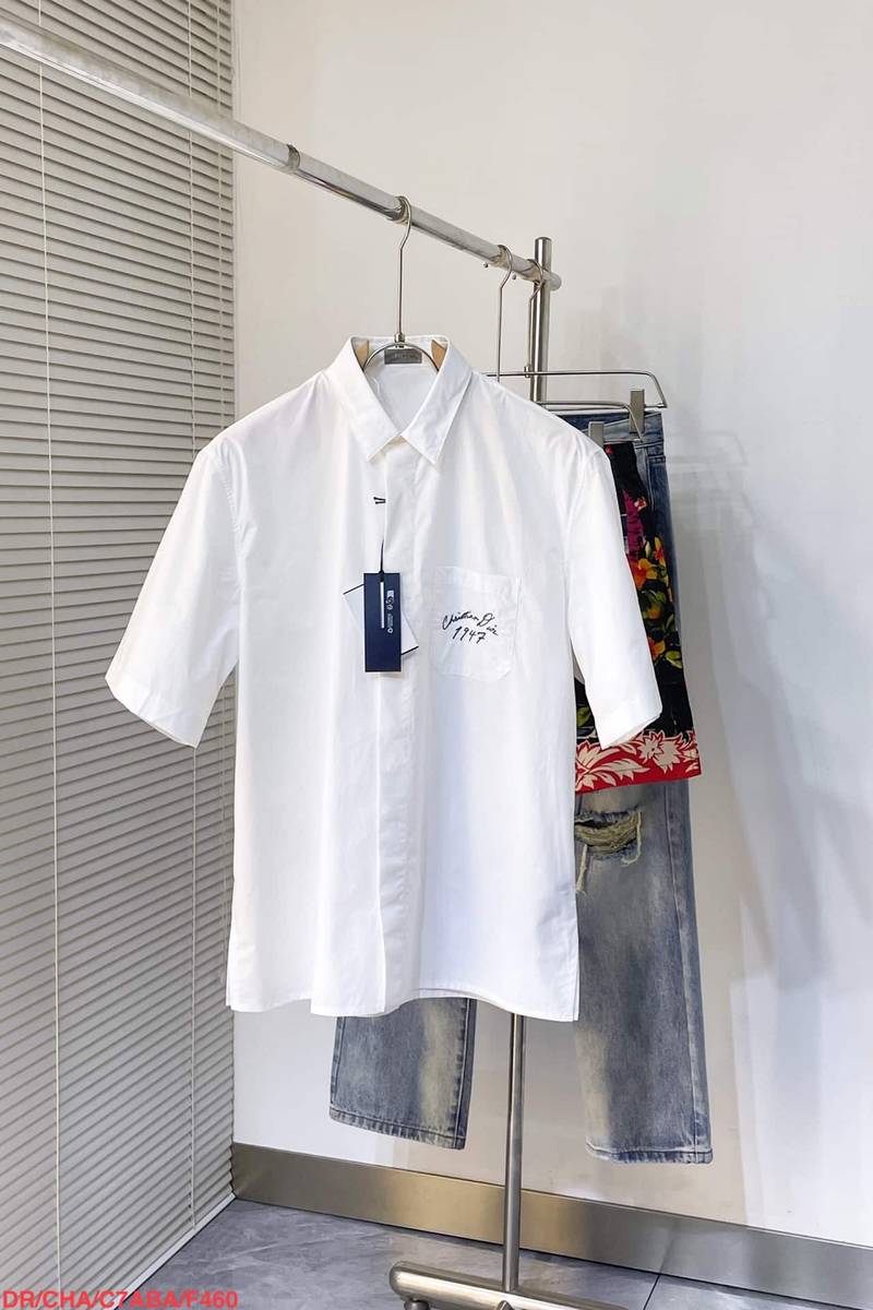 Handwritten Christian Dior 1947 Short-Sleeved Shirt