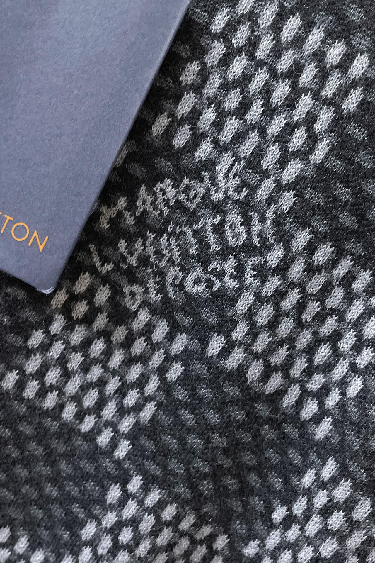 Damier Wool Crewneck