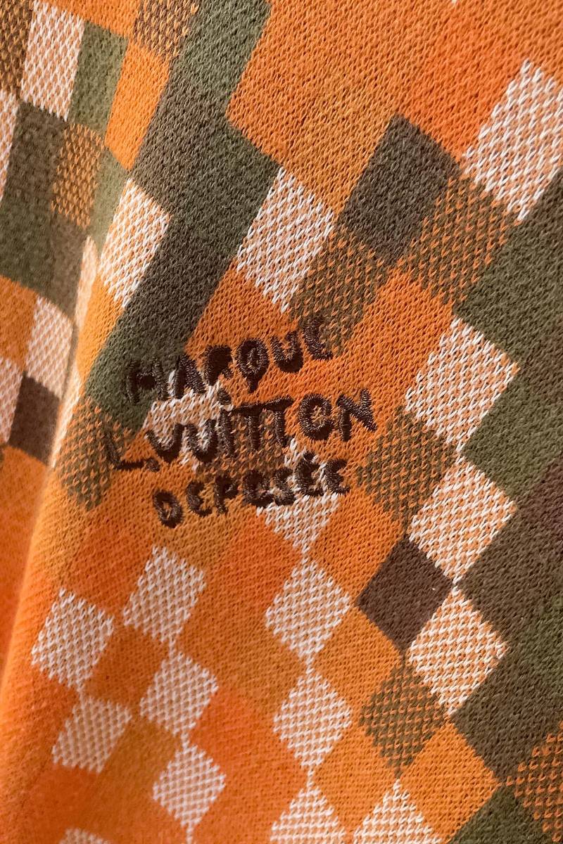 Jacquard Cotton Pullover