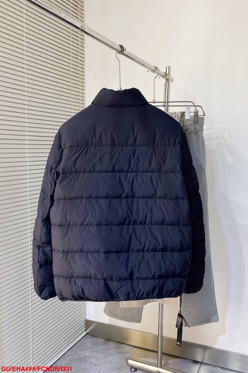 Nylon puffer jacket