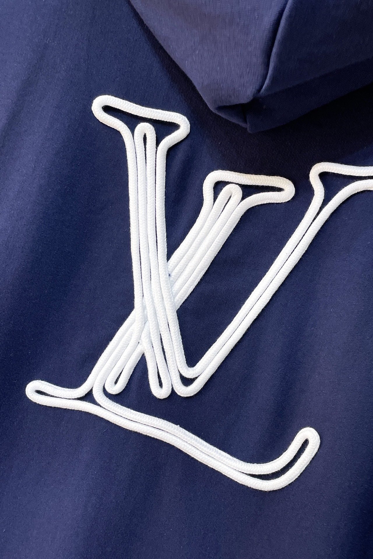 LV Cotton Jersey Hoodie